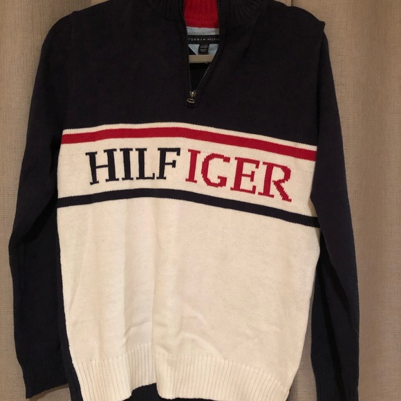 Sweaters Tommy Hilfiger L (16/18) new kids boy - Picture 2 of 4